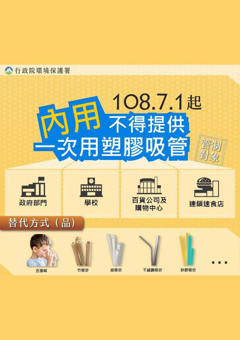 最新消息-【政令宣導】限塑政策！