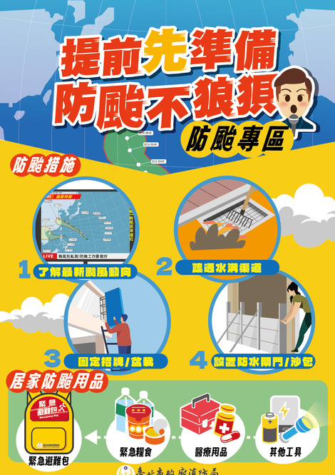 最新消息-【防颱宣導】