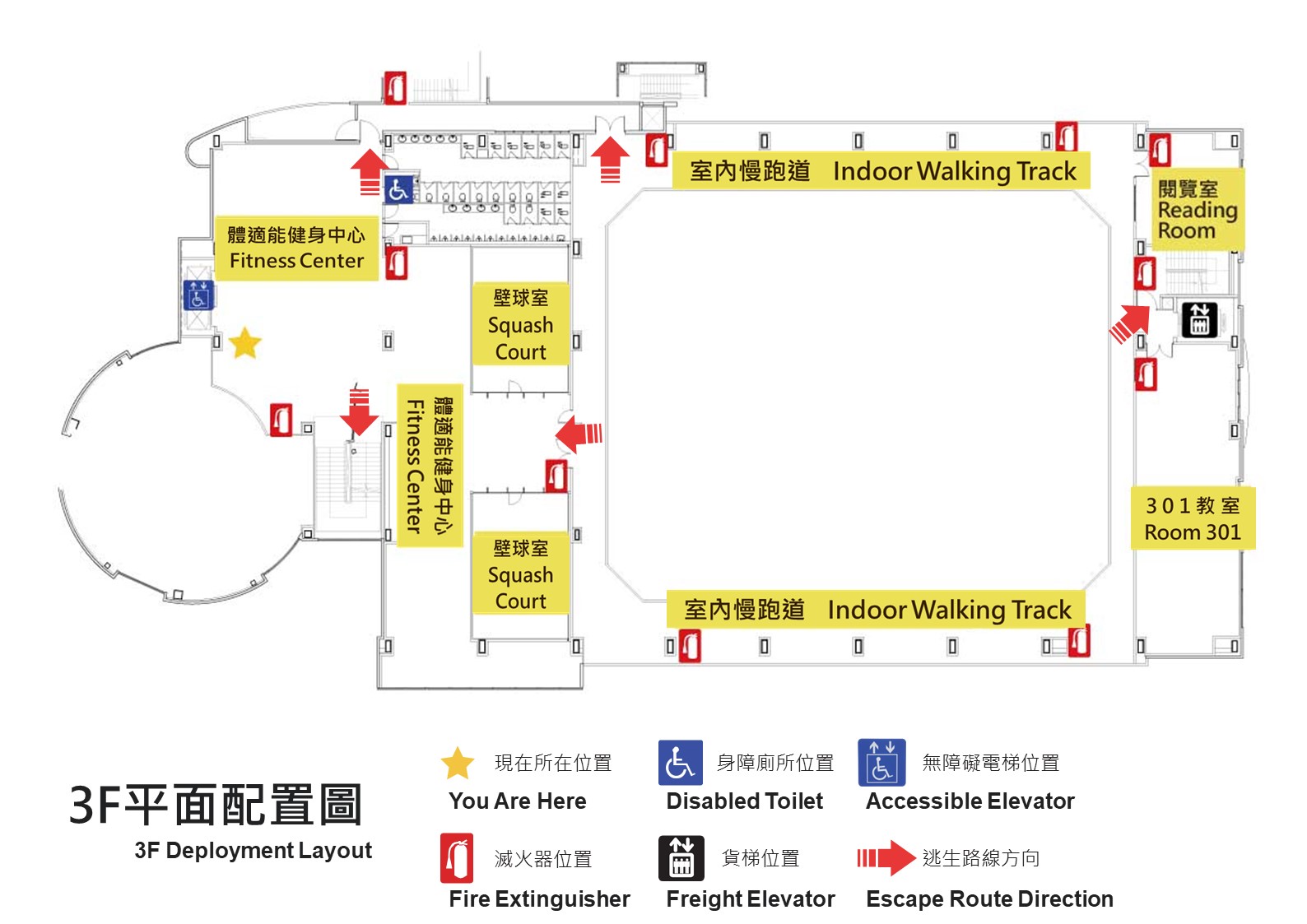 3F平面配置圖