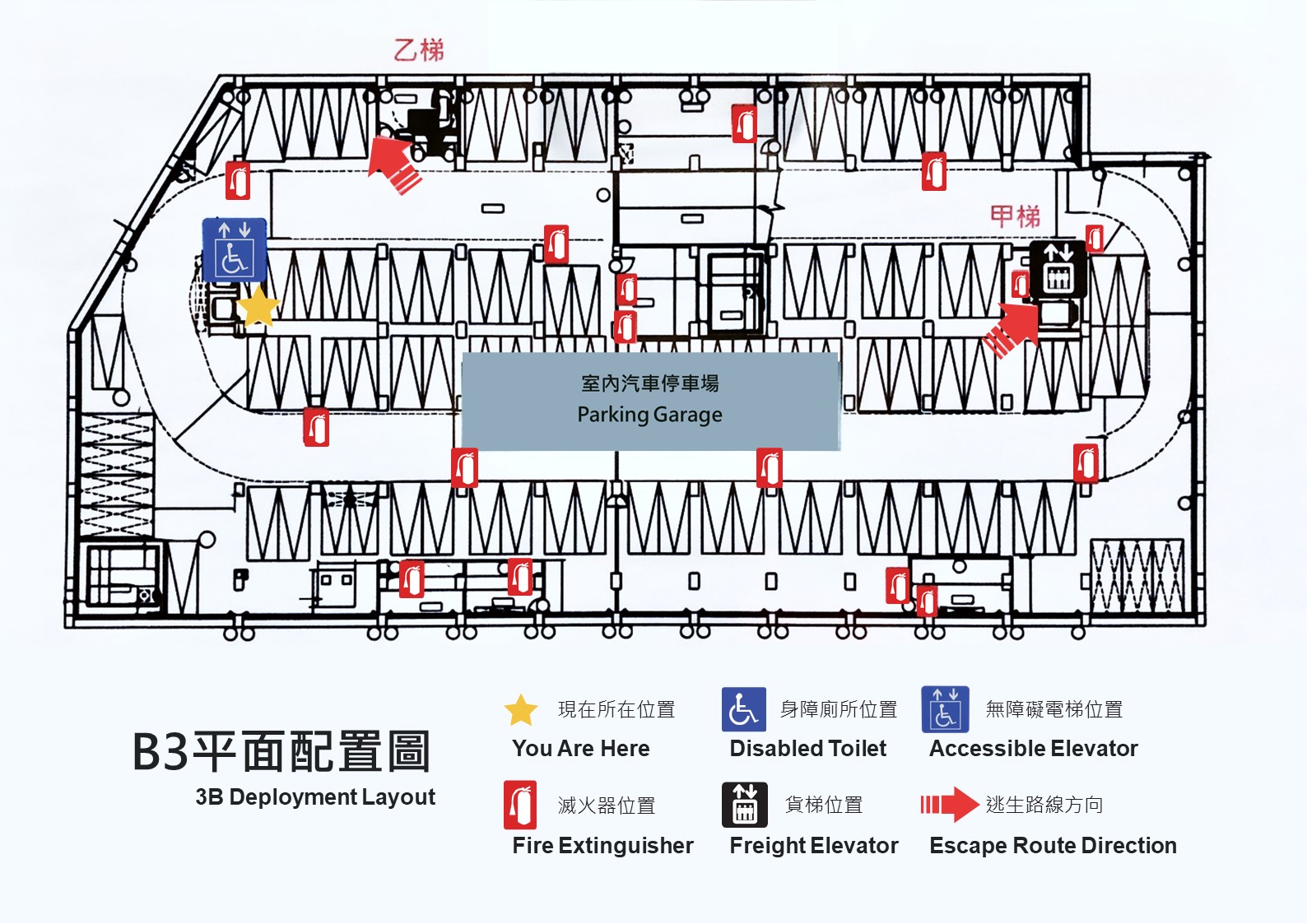 B3平面配置圖